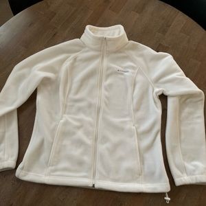 White Columbia Fleece XL Jacket